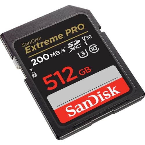 Sandisk Extreme Pro 512GB Microsd SDXC UHS I Card 200MB S